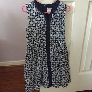J. Crew crew cuts girl’s heart dress